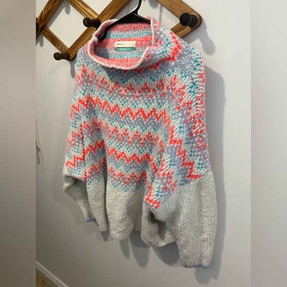 Anthropologie Pilcro Selene sweater in a colorful fair isle patter - Picture 5 of 6